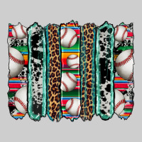 Baseball Serape Cowhide Turquoise Leopard Glitter  Brushstrokes Premium Tee | Teevron