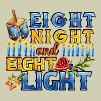 Eight Night And Eight Light For Hanukkah Heavy Core Tee | Teevron