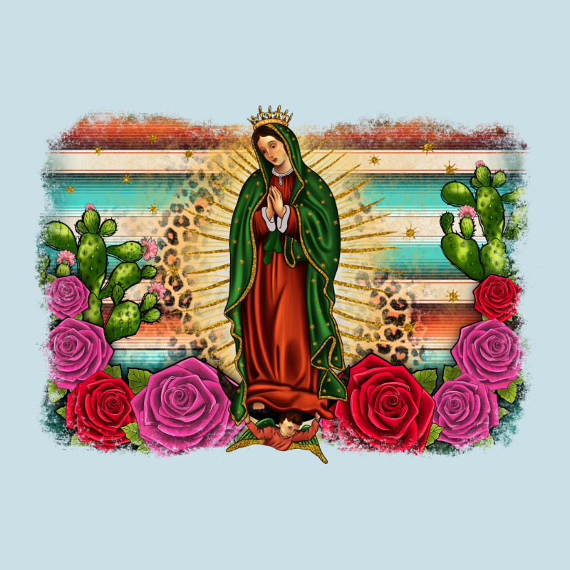 Western Our Lady Of Guadalupe Ladies Tee by JahusDesignShop | Teevron
