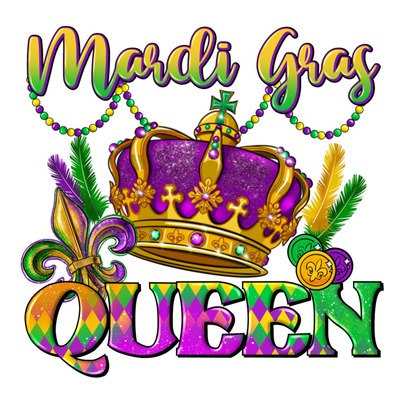Mardi Gras Queen Long Sleeve Tee by LillyAllenDesigns | Teevron