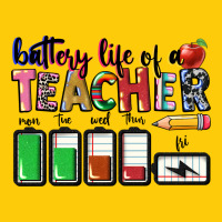 Battery Life Of A Teacher Premium Hoodie | Teevron