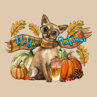 Hello Autumn With Chihuahua Dog Heavyweight Sweatshirt | Teevron