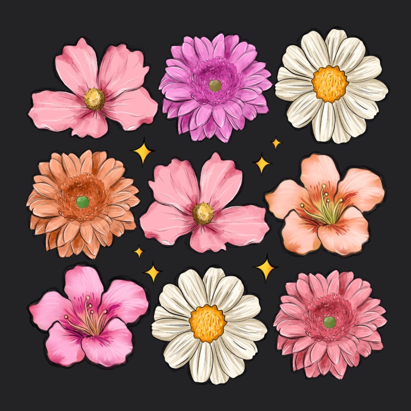 Flowers Vintage Tee by MaliasSmallBusiness | Teevron