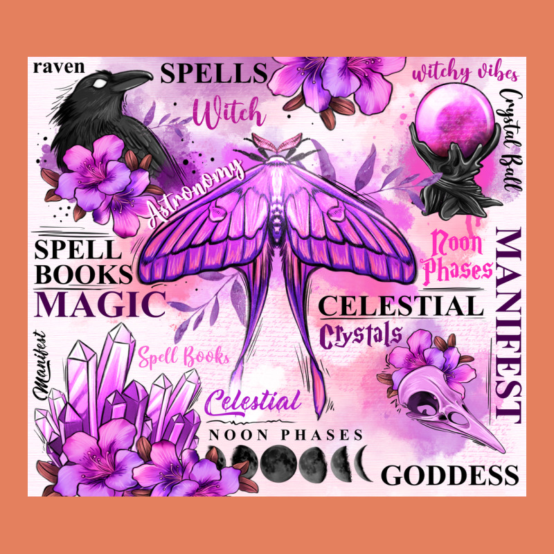 Witchy Celestial Witch Classic Tee by MaliasSmallBusiness | Teevron