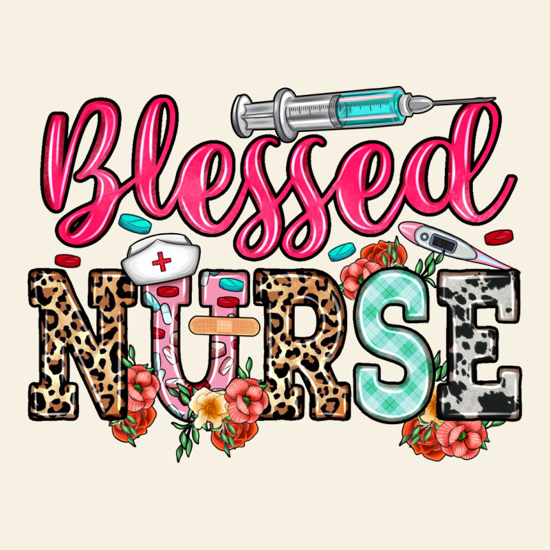 Blessed Nurse Vintage Tee by NancyCooperArtShop | Teevron