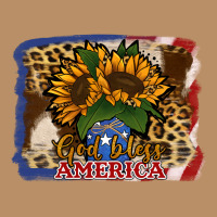 Patriotic Sunflower God Bless America Vintage Hoodie | Teevron
