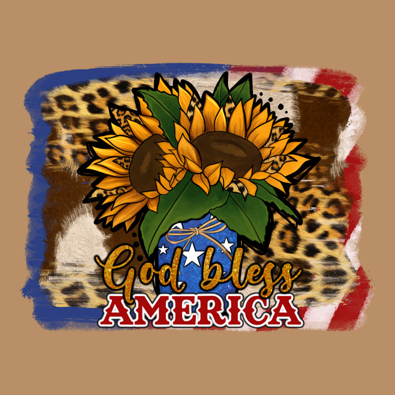 Patriotic Sunflower God Bless America Vintage Hoodie by Jasminsmagicworld | Teevron