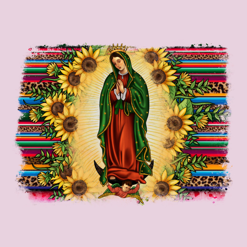 Serape Our Lady Of Guadalupe2 Ladies Tee by JahusDesignShop | Teevron