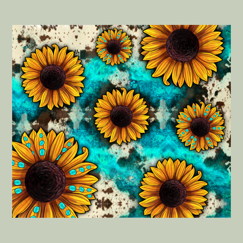 Gemstone Sunflower Ladies Tee by JahusDesignShop | Teevron