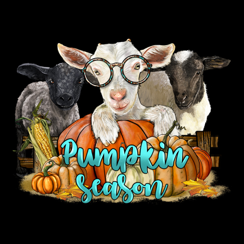 Pumpkin Season With Baby Sheeps And Goat Heavyweight Sweatshirt by LillyAllenDesigns | Teevron