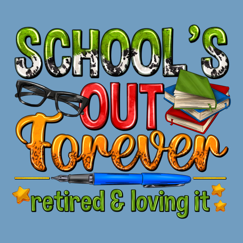 Schools Out Forever Urban Heavy Tee by NancyCooperArtShop | Teevron
