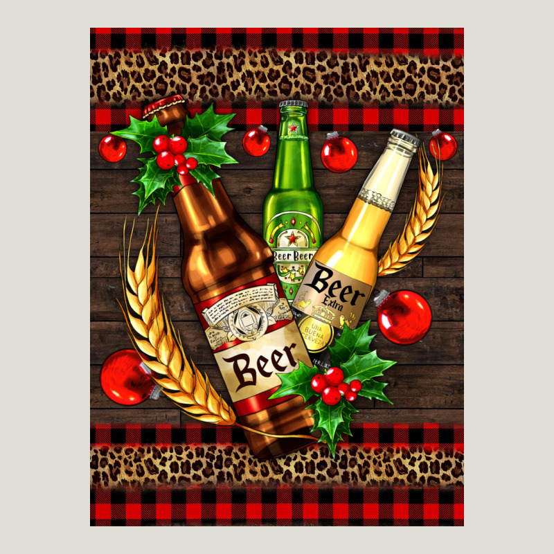 Beer Bottles With Mistletoe Heavy Core Tee by AdoDesignShop | Teevron