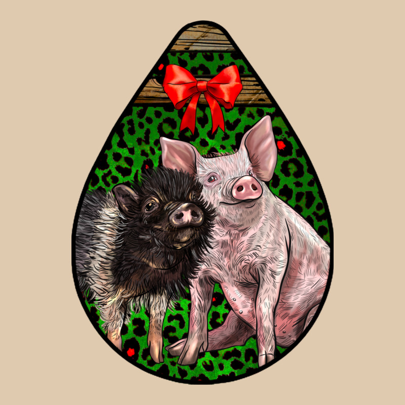 Christmas Pig Heavyweight Sweatshirt by LillyAllenDesigns | Teevron