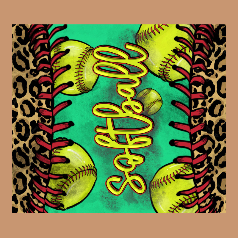 Softball Leopard Tumbler Heavyweight Hoodie by HowdyJamesFarm | Teevron