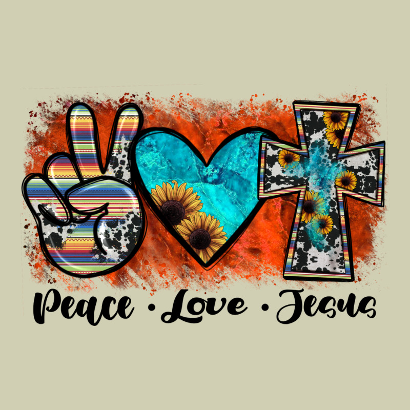 Peace Love Jesus Heavy Core Tee by JahusDesignShop | Teevron