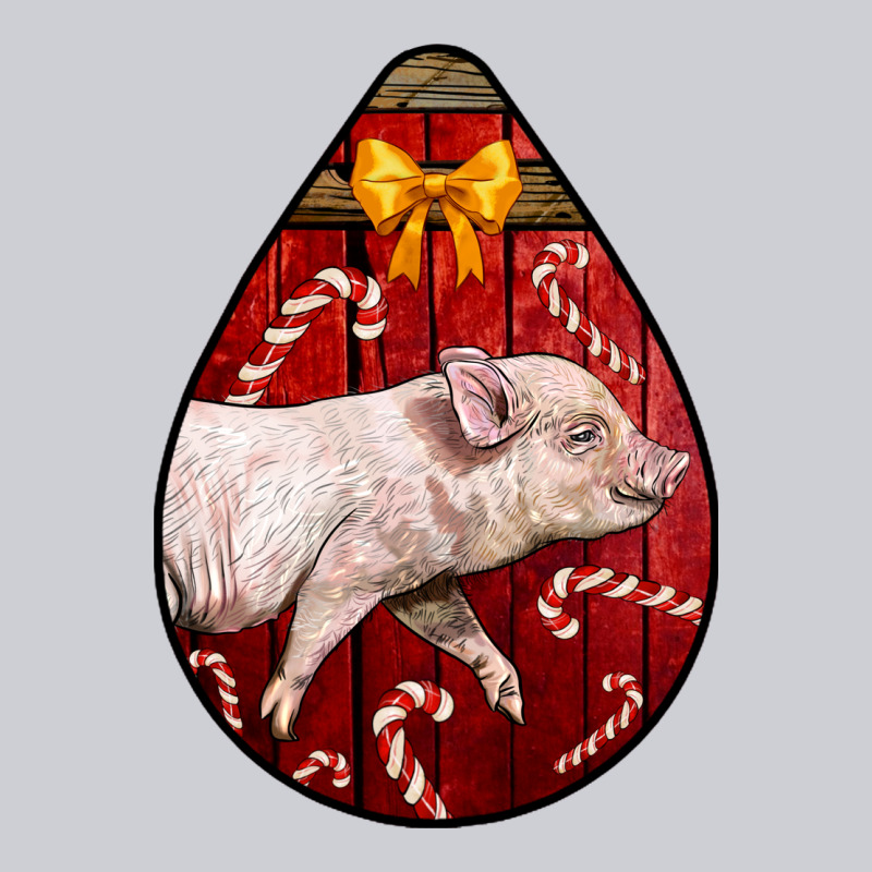Christmas Pig Heavyweight Sweatshirt by LillyAllenDesigns | Teevron