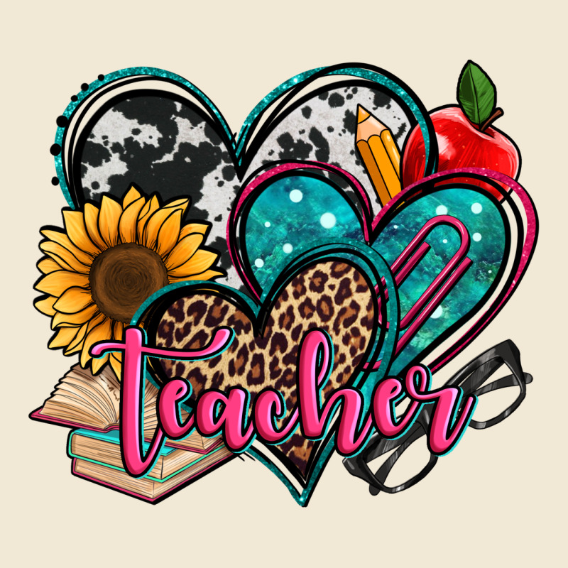 Teacher Hearts Ladies Tee by Jasminsmagicworld | Teevron