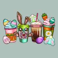 Easter Coffee Cups Easter Day Heavyweight Hoodie | Teevron