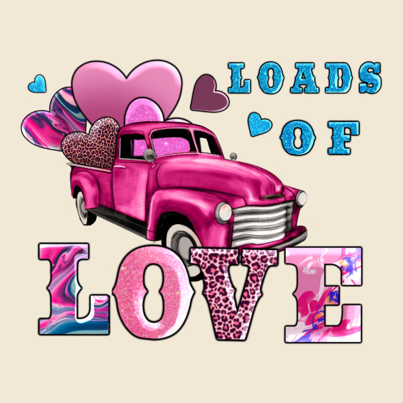 Loads Of Love Wıth Truck Premium Tee by AdoDesignShop | Teevron