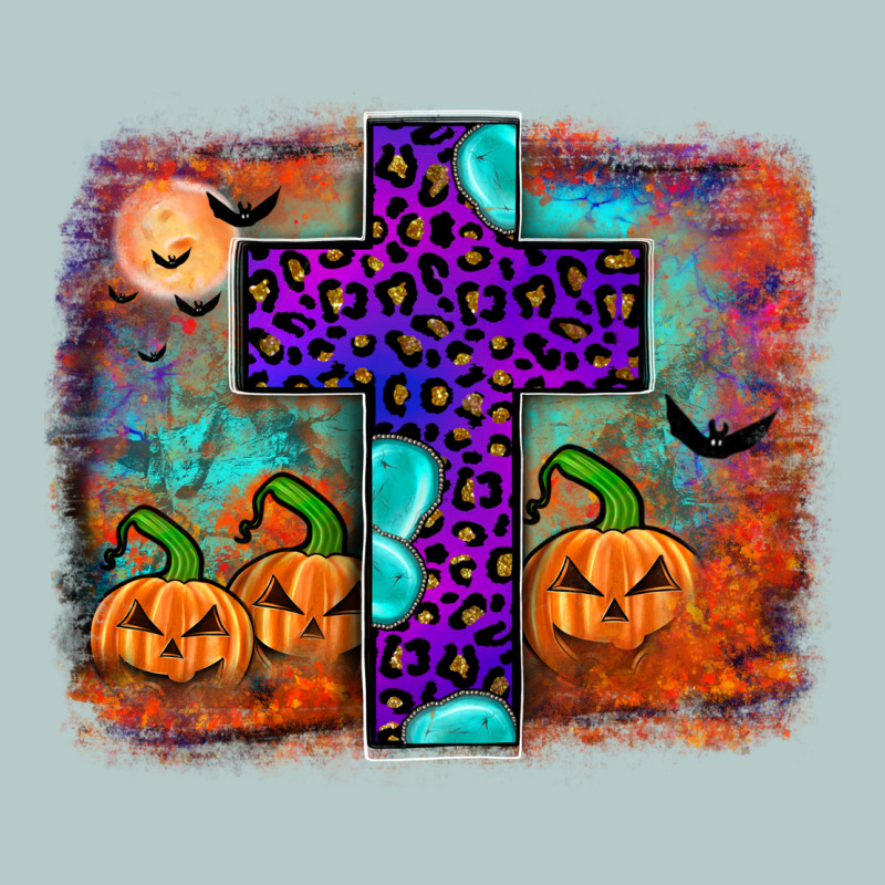 Halloween Cross Heavy Core Tee by JahusDesignShop | Teevron