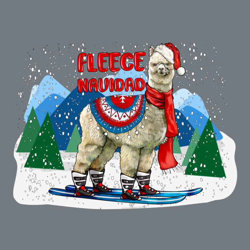 Fleece Navidad Alpaca Mountains Heavyweight Sweatshirt by LillyAllenDesigns | Teevron