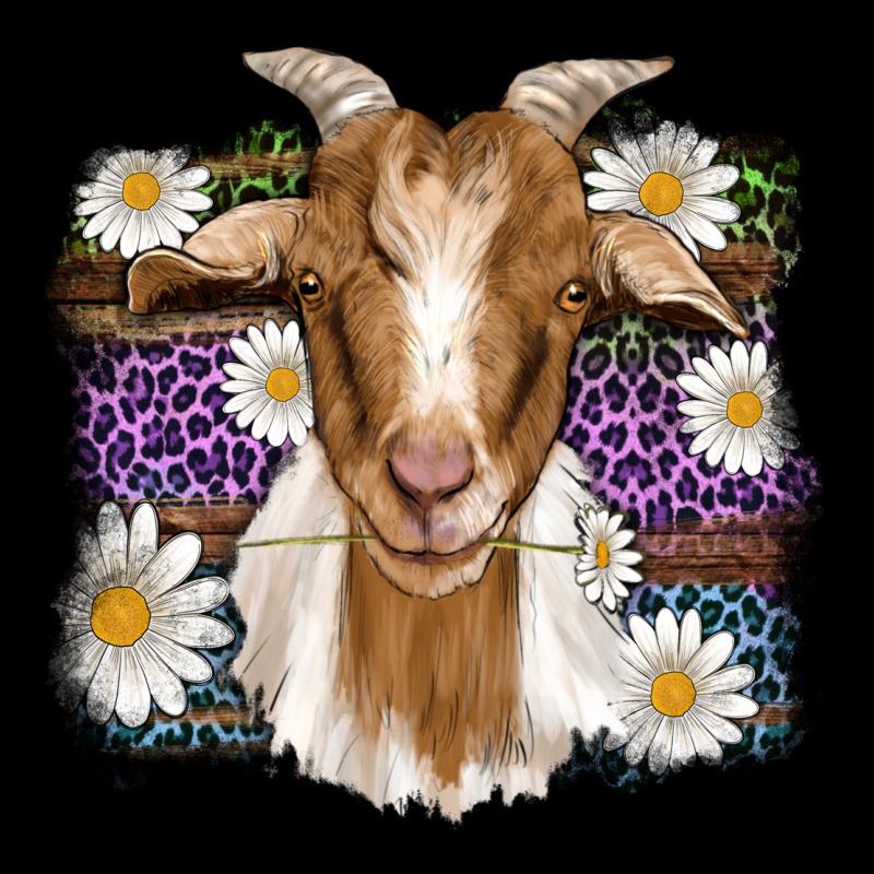 Easter Goat Daisys Leopard Wooden Premium Tee by Artiststas | Teevron