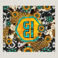 Gigi Sunflower Turquoise Heavy Core Tee | Teevron
