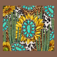 Western Cactus With Sunflowers And Turquoise Tumbler Tbs Zipper Hoodie | Teevron