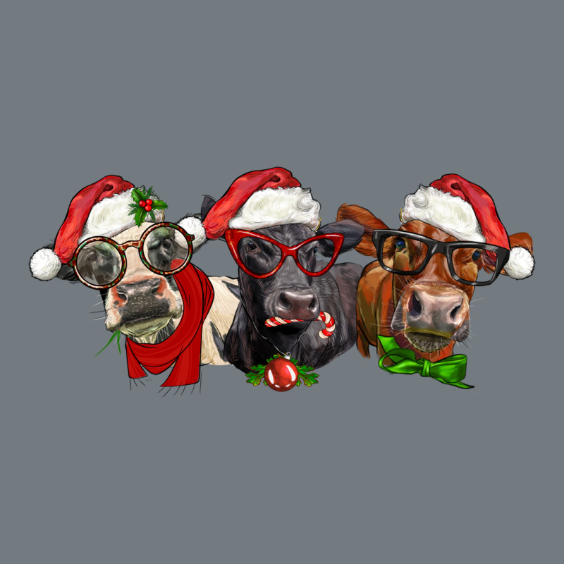 Christmas Heifers Heavyweight Sweatshirt by LillyAllenDesigns | Teevron