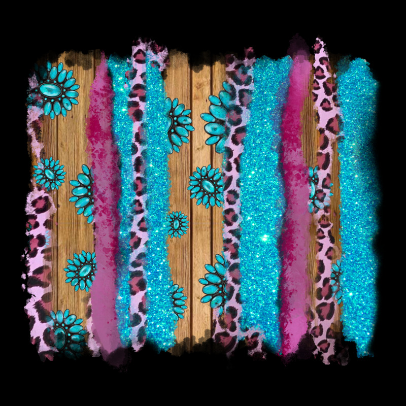 Gemstone And Pink Leopard Brushstrok Premium Tee by AdoDesignShop | Teevron