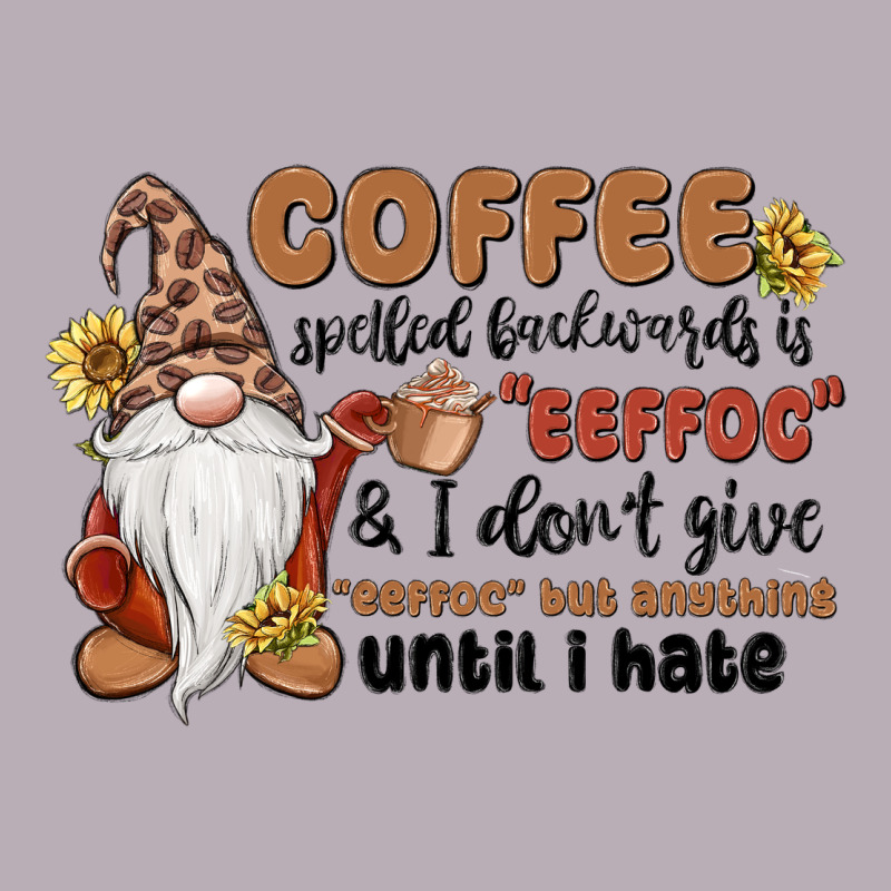 Coffee Spelled Backwards Is Eeffoc & I Don't Give Vintage Tee by MaliasSmallBusiness | Teevron
