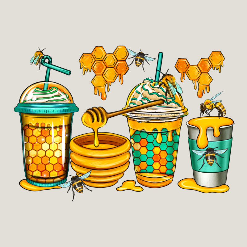 Bumble Bee Honey Coffee Heavy Core Tee by Jasminsmagicworld | Teevron