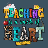Teaching Is A Work Of Heart Urban Heavy Tee | Teevron