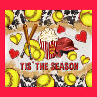 Tis' The Season Softball With Cowhide Tumbler Tbs Zipper Hoodie | Teevron