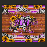 Mama Bear Sunflowers Purple Heavy Core Tee | Teevron