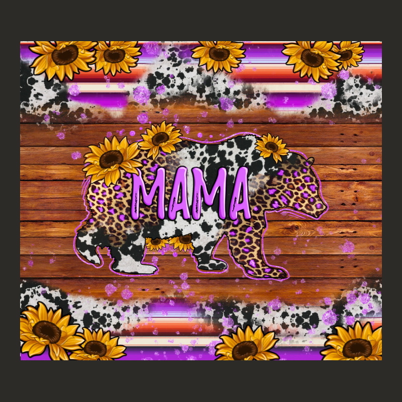 Mama Bear Sunflowers Purple Heavy Core Tee by Jasminsmagicworld | Teevron