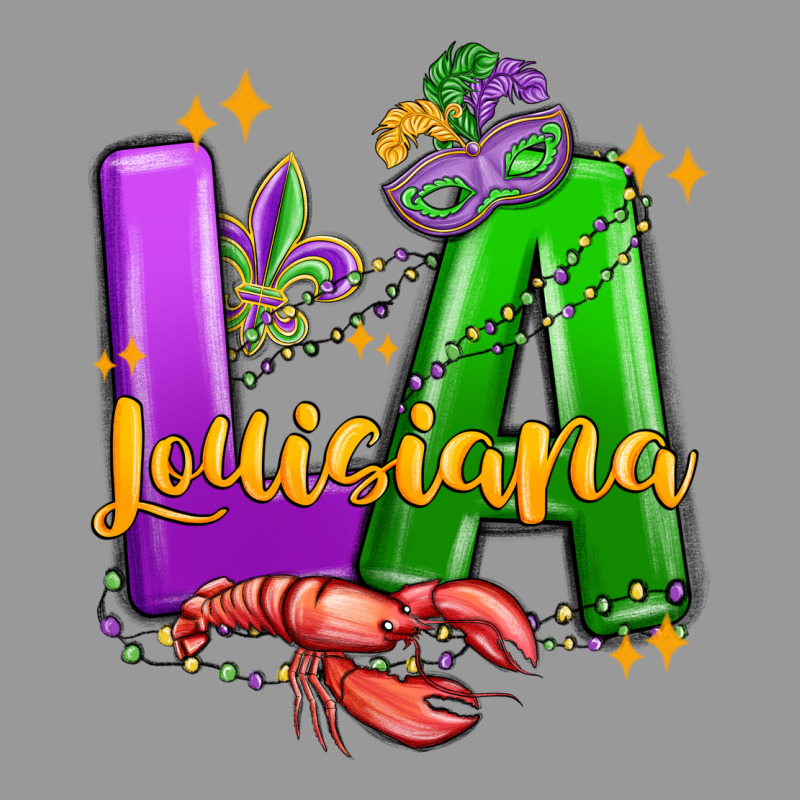 Louisiana Mardi Gras Vintage Hoodie by MaliasSmallBusiness | Teevron