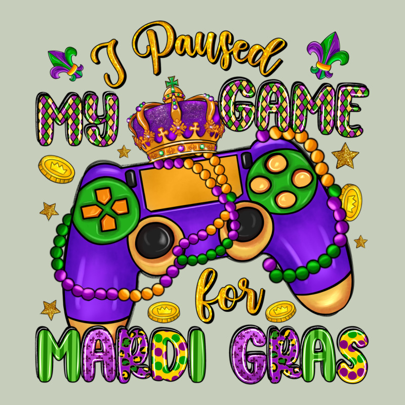 I Paused My Game For Mardi Gras Long Sleeve Tee by LillyAllenDesigns | Teevron