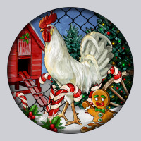 Leghorn Rooster Christmas Ornament Heavyweight Sweatshirt | Teevron