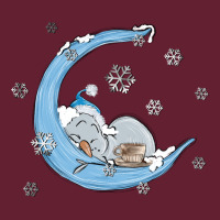 Snowman And Moon Classic Tee | Teevron