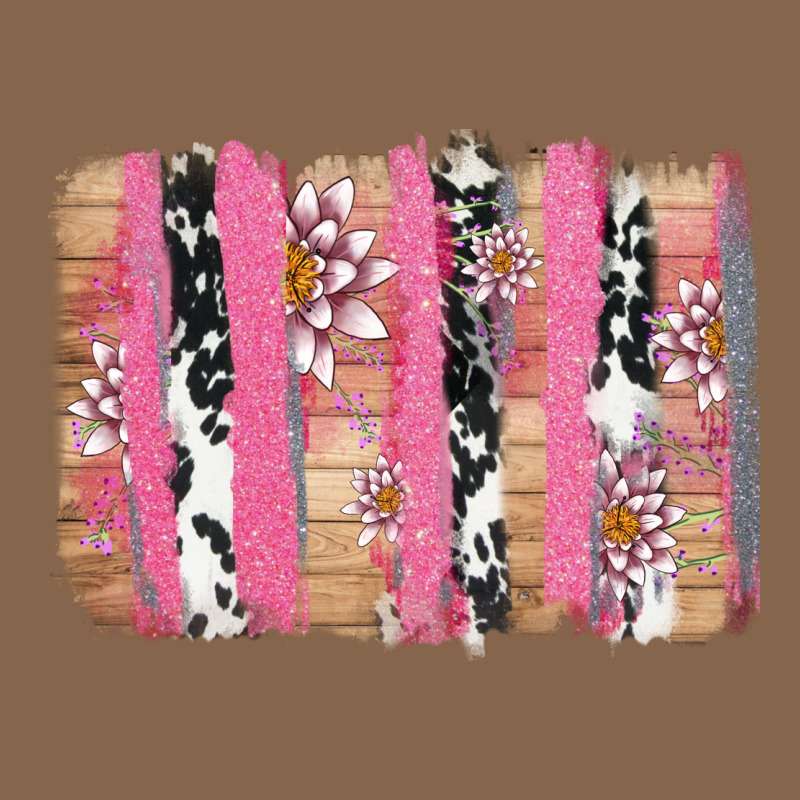 V.d Cow And Lotus Brushstrock Premium Tee by AdoDesignShop | Teevron