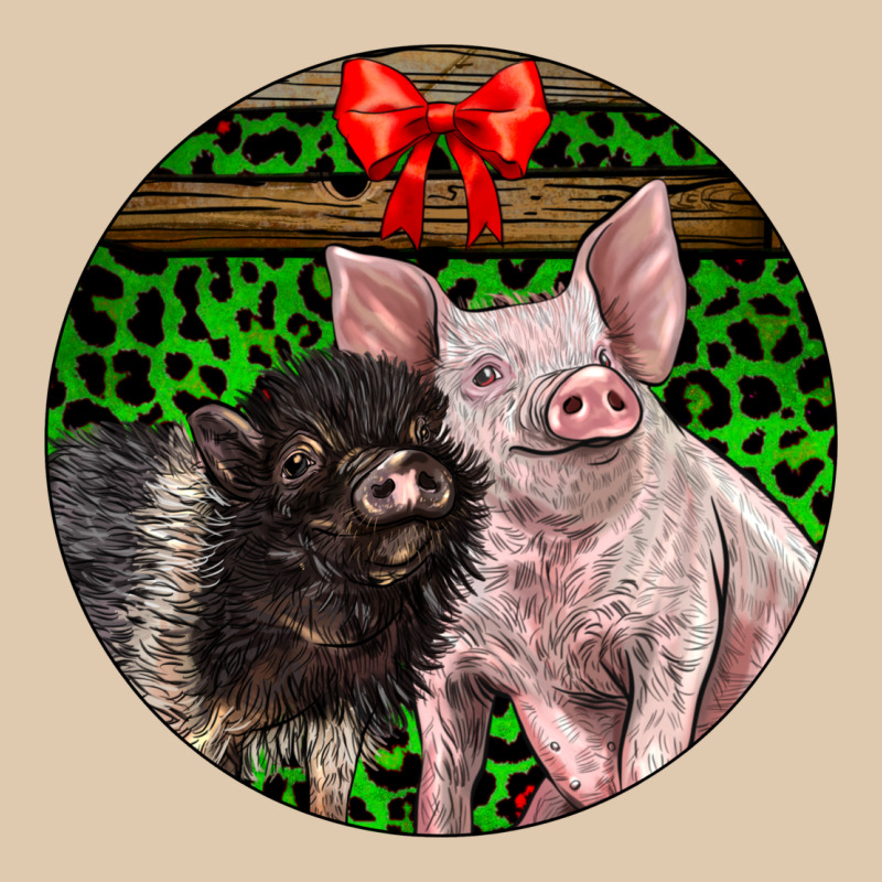 Christmas Pig Heavyweight Sweatshirt by LillyAllenDesigns | Teevron