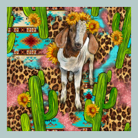 Western Boer Goat Seamless Pattern Heavy Core Tee | Teevron