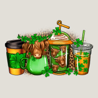Longhaired Cow St Patricks Coffee Heavy Core Tee | Teevron