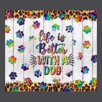 Life Is Better With A Dog Tumbler Tbs Zipper Hoodie | Teevron