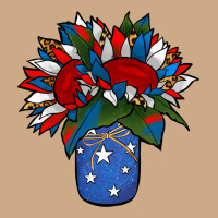 Patriotic Sunflower In A Jar Vintage Hoodie | Teevron