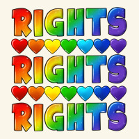 Rights Rights Rights Pride Premium Hoodie | Teevron