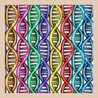 Dna Seamless Pattern Urban Hoodie | Teevron