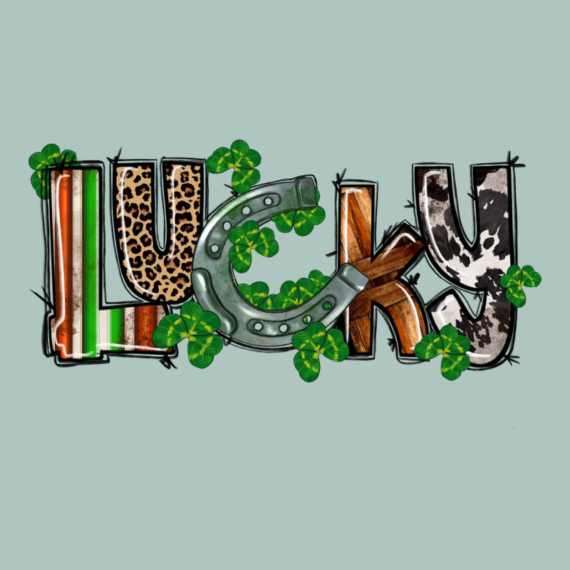 Lucky Horseshoe St. Patrick's Day Premium Sweatshirt by CowGirlArtShop | Teevron
