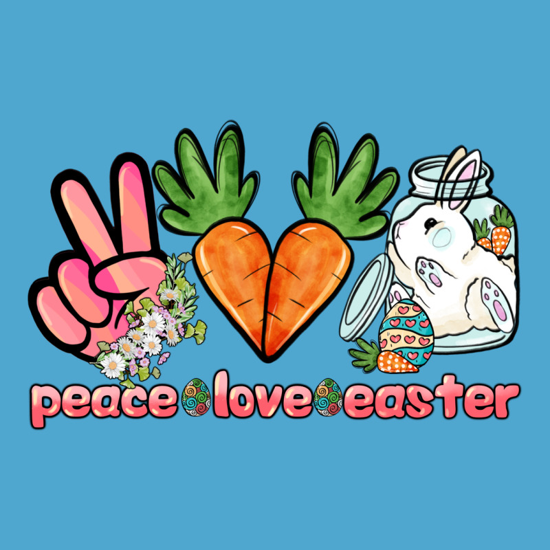 Peace Love Easter Day Premium Hoodie by HowdyJamesFarm | Teevron